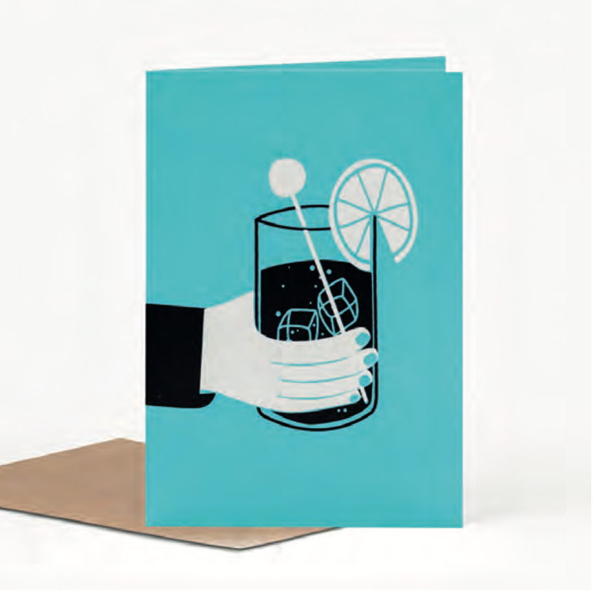 Card: Salut!, by Pirrip Press