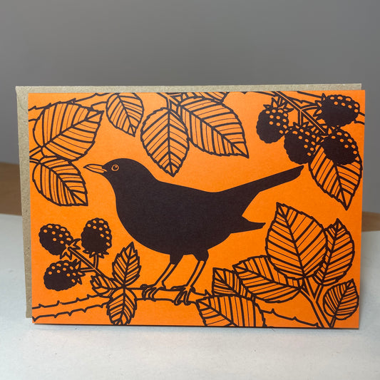 Card: Blackbird, by Jade Harding