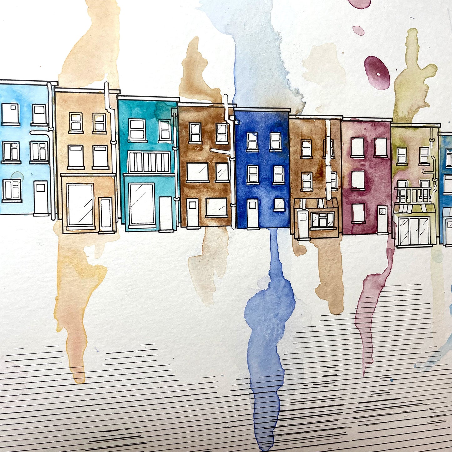 Print: Totterdown — by Daniel Speight