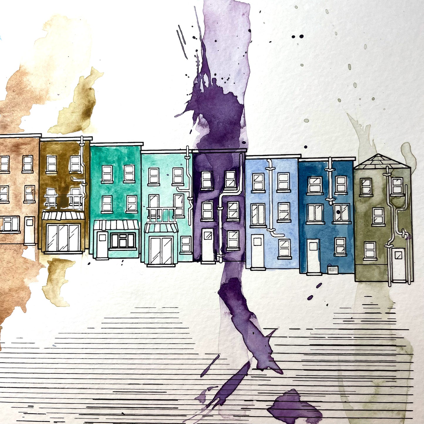 Print: Totterdown — by Daniel Speight