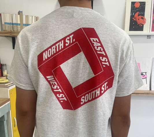 T-shirt, NESW Ash back
