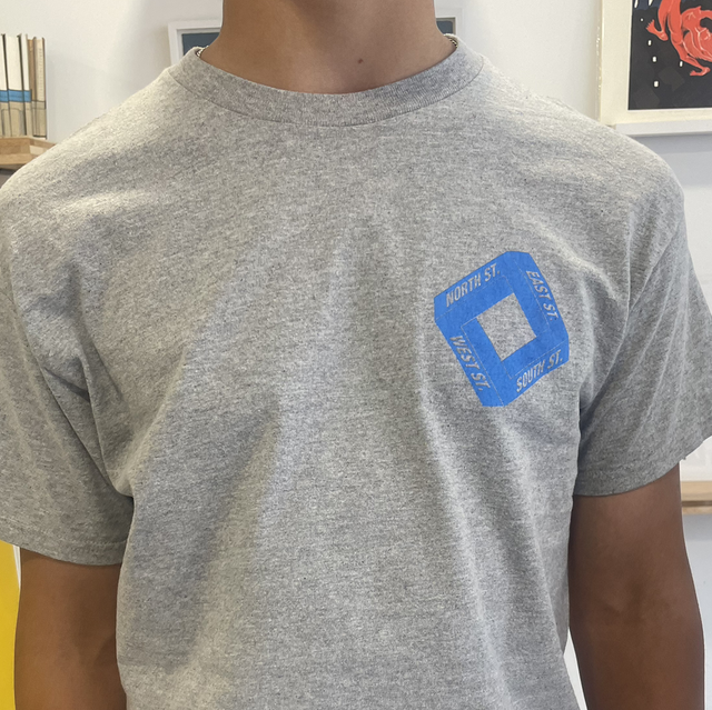 T-shirt, NESW Grey Front