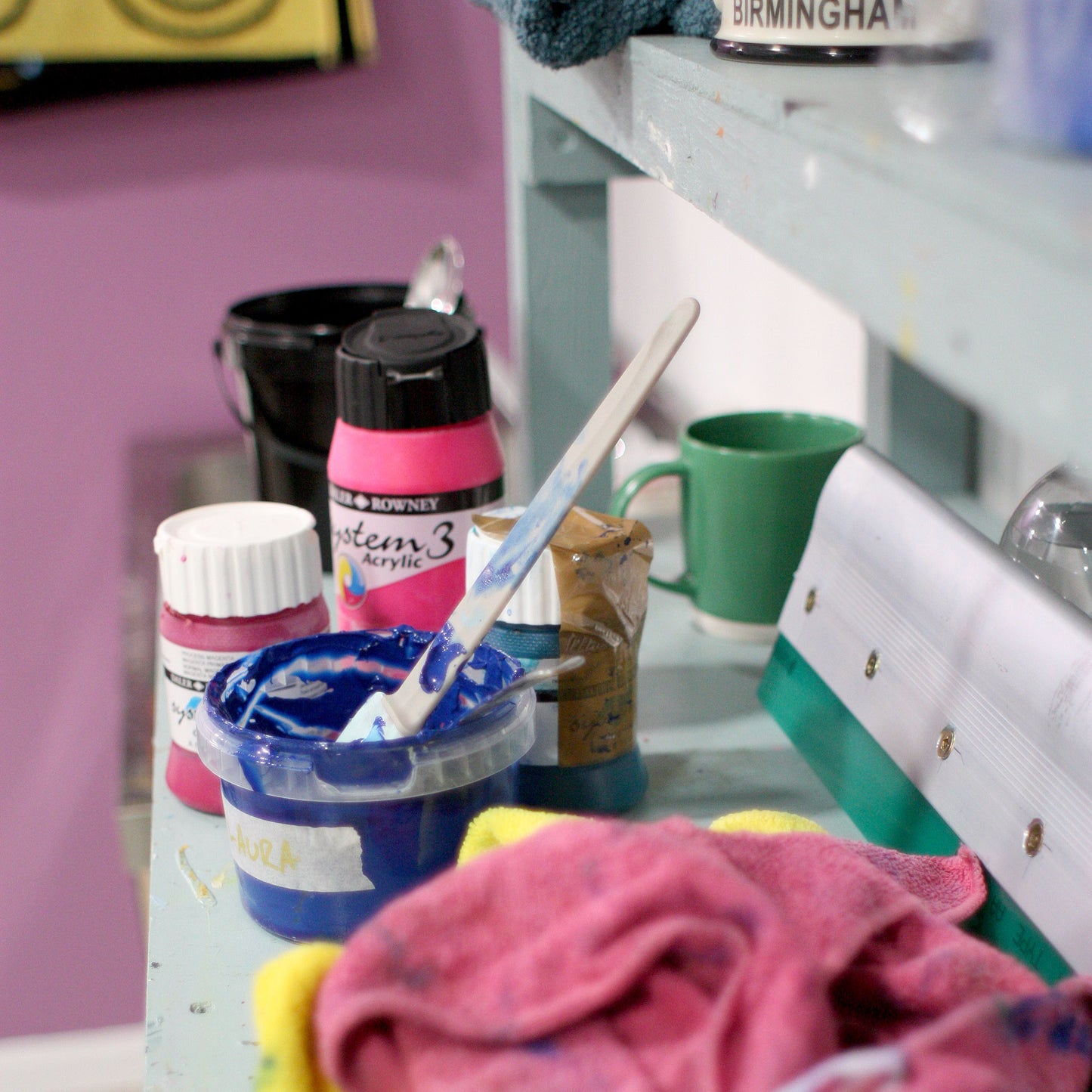 Introduction to screenprinting — one day class