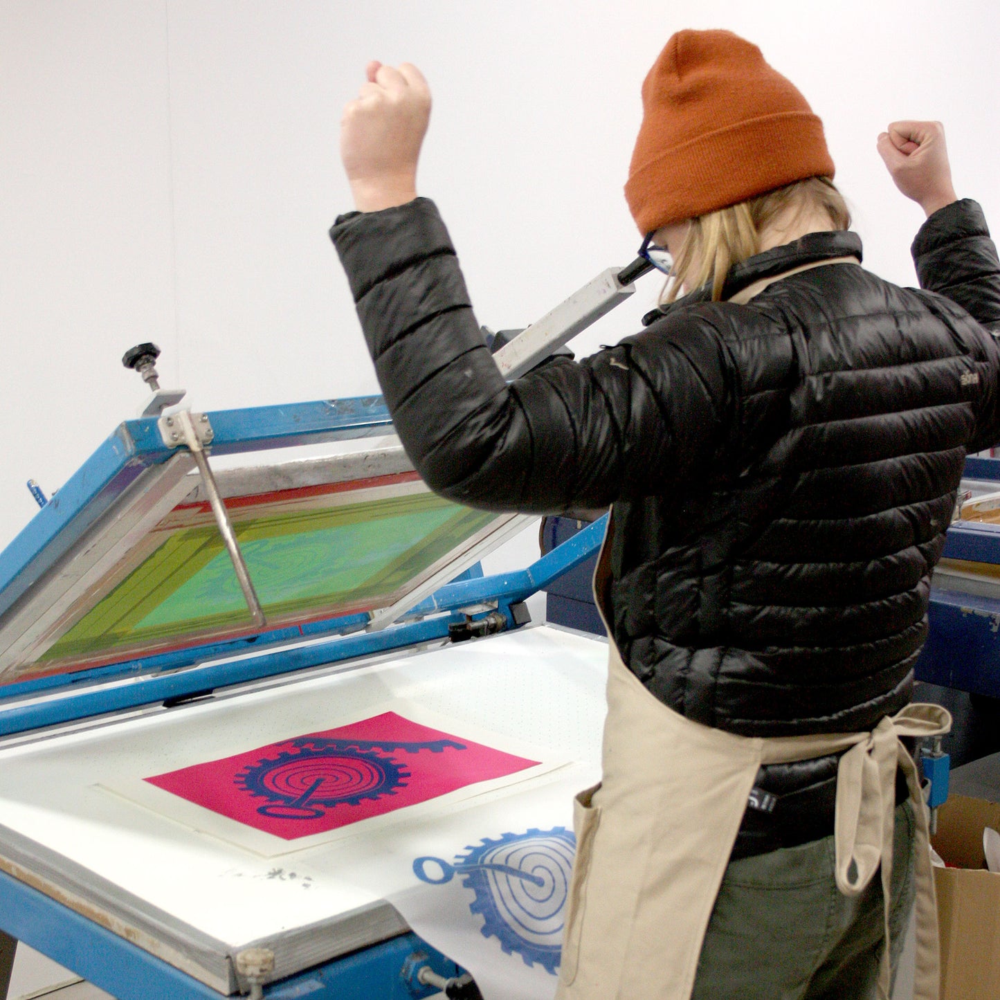 Introduction to screenprinting — one day class
