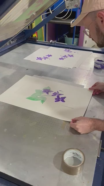 Introduction to screenprinting — one day class