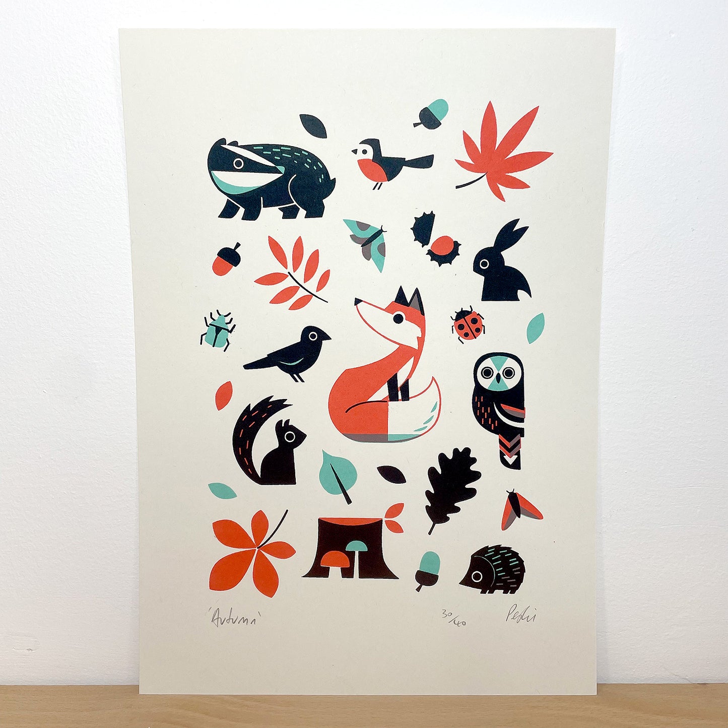 Print: Autumn — by Peski Studio
