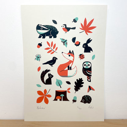 Print: Autumn — by Peski Studio