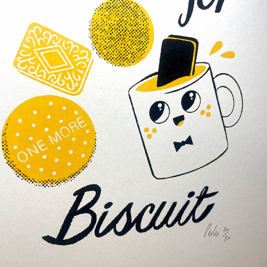 Print: B for Biscuit — by Peski Studio