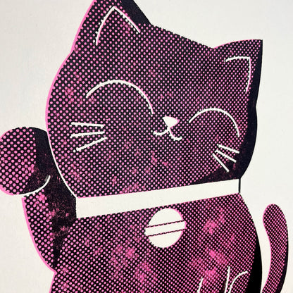 Print: Maneki Neko — by Peski Studio