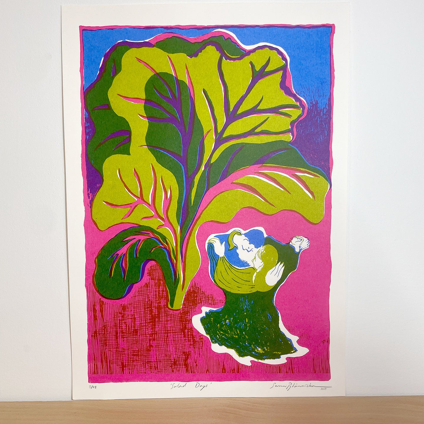 Print: Salad Days — by Sanni Pyhanniska