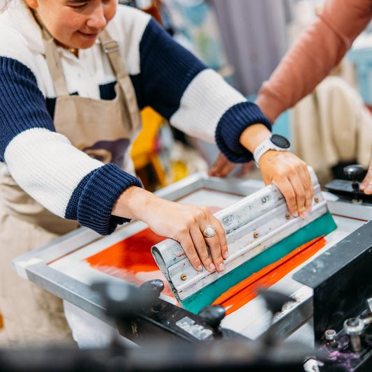 Screenprint your own t-shirt or tote